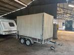 Aanhangwagen met nieuwe bodem plaat < 750kg, Auto diversen, Aanhangers en Bagagewagens, Ophalen, Gebruikt