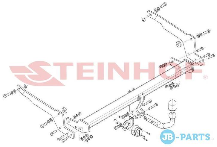 Vaste trekhaak Mazda CX-60 SUV vanaf 2022, Auto-onderdelen, Trekhaken