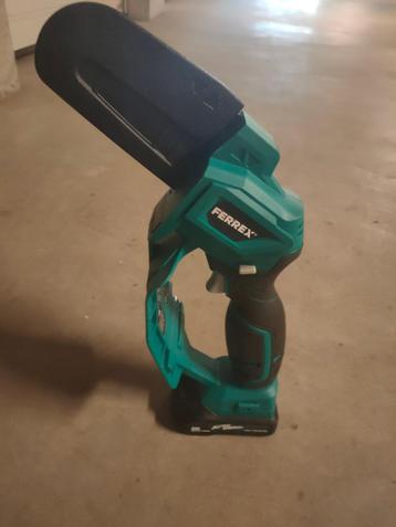 mini tronçonneuse sans fil perrex beschikbaar voor biedingen