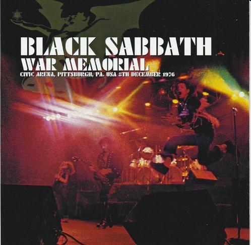 CD  BLACK  SABBATH - War Memorial - Live Pittsburg 1976, CD & DVD, CD | Hardrock & Metal, Neuf, dans son emballage, Envoi