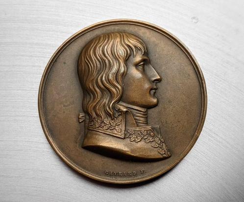 Médaille Napoléon Montenotte, Timbres & Monnaies, Pièces & Médailles, Bronze, Enlèvement ou Envoi