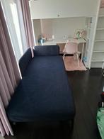 Sofa, slaapbank Ravaror Ikea, Ophalen, 90 cm, Blauw, Zo goed als nieuw