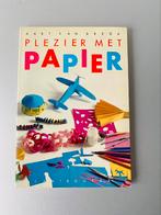 🍄.  “ Plezier met Papier “ .   Aart Van Breda, Ophalen of Verzenden, Zo goed als nieuw