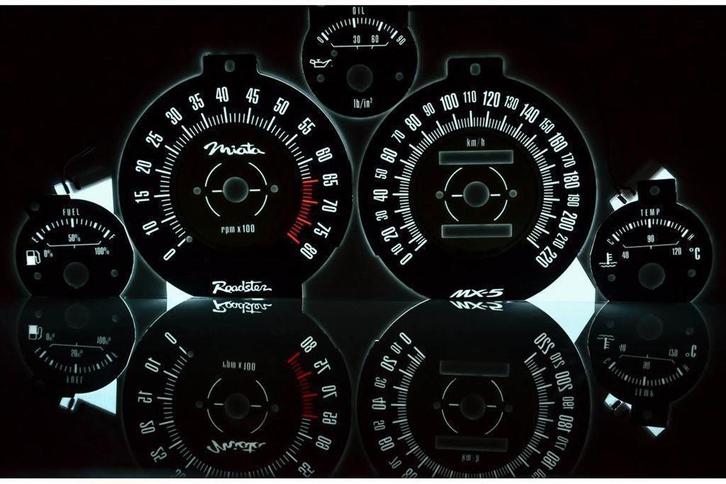 Mazda MX5 - Indiglo Tellerplaten II, Autos : Divers, Tuning & Styling, Enlèvement ou Envoi