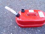 Rode jerrycan 5 L (past ook in het reservewiel van een auto), Ophalen, Gebruikt, Benzine