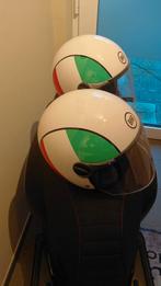 NU OPHALEN 100EURO 2 helmen tricolore splinternieuw, Motoren, Ophalen, M, Dames