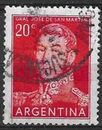 Argentinie 1954 - Yvert 546 - Jose de San Martín  (ST), Postzegels en Munten, Postzegels | Amerika, Verzenden, Gestempeld