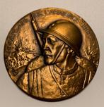 Medaille, penning 11 Novembre 1918, 60th anniv L'Armistice, Ophalen of Verzenden, Landmacht, Lintje, Medaille of Wings