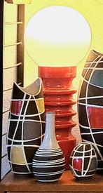 Space Age bollamp West Germany, Huis en Inrichting, Ophalen, 50 tot 75 cm, Zo goed als nieuw, Glas