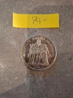 Piece en argent 5 francs francais 1873, Postzegels en Munten, Ophalen, Frankrijk, Zilver