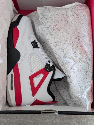 Jordan 4 Red Cement maat 43 beschikbaar voor biedingen