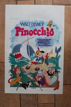 filmaffiche Walt Disney Pinocchio filmposter, Verzamelen, Rechthoekig Staand, Ophalen of Verzenden, Zo goed als nieuw, A1 t/m A3