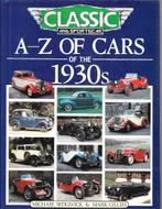 "A-Z OF CARS OF THE 1930S", Livres, Autos | Livres, Enlèvement ou Envoi, Comme neuf, Général