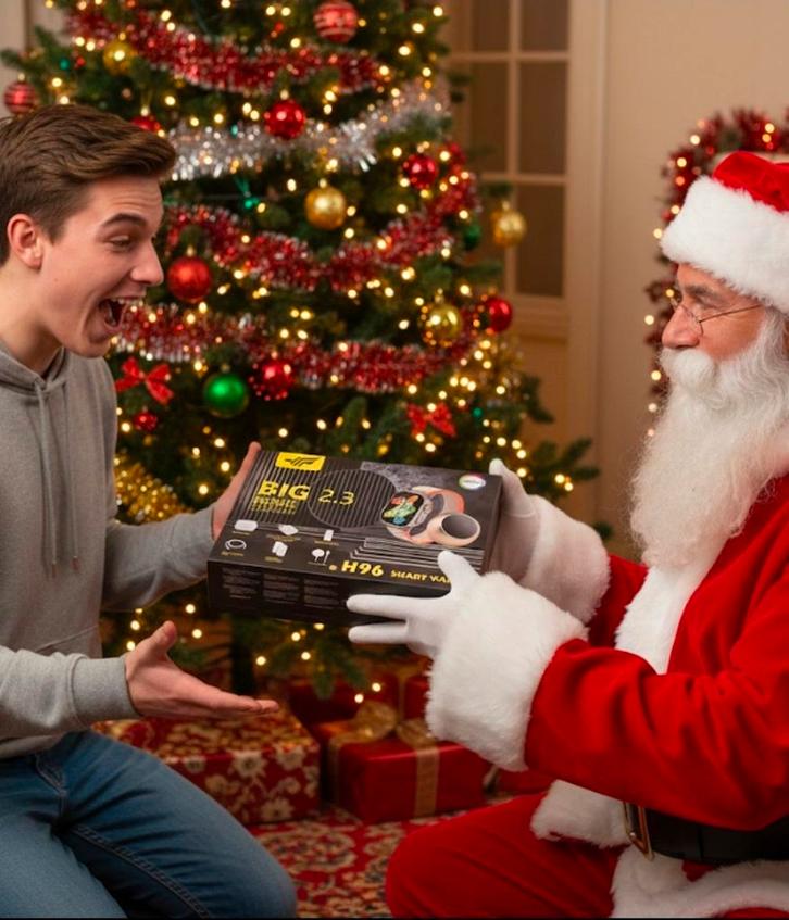 Montre connectée en coffret Noël, Handtassen en Accessoires, Smartwatches