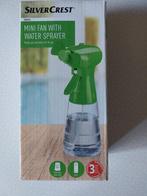 Mini Fan With Water spray van Silver Crest Lidll NIEUW, Ophalen of Verzenden, Nieuw