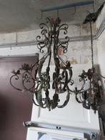 Engelse kasteelluster luchter metaal groen, Enlèvement