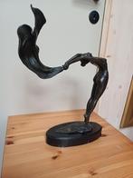 Bronse art Deco beeldje van danseres, Enlèvement