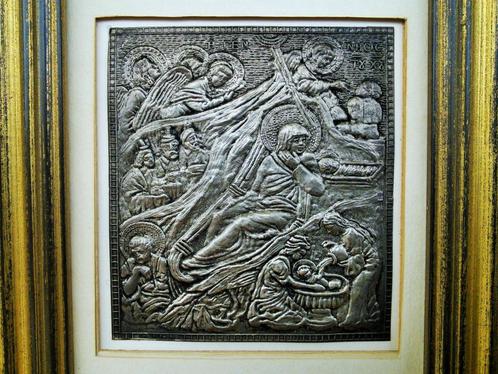 Zilveren icoon - Ilias Lalaounis (1920-2013), Antiquités & Art, Antiquités | Objets religieux, Enlèvement ou Envoi