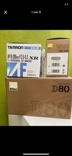 Nikon D80, Audio, Tv en Foto, Fotocamera's Digitaal, Ophalen, Gebruikt, Spiegelreflex, Nikon