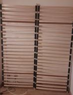 Sommiers à lattes 160x200 ou 80x200 (2pieces), Ophalen, Tweepersoons, Zo goed als nieuw, Bedbodem