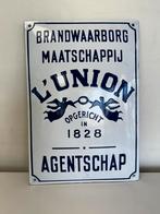 L’UNION emaille reclamebord, Ophalen of Verzenden