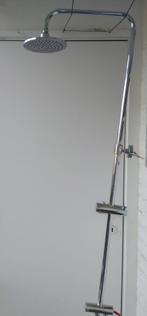 Barre de douche avec pomme de douche et douchette AQUAVIV, Bricolage & Construction, Sanitaire, Comme neuf, Douche, Enlèvement ou Envoi
