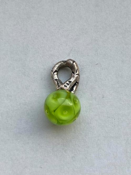 Trollbeads bedel ‘Lente’, Handtassen en Accessoires, Bedels, Zo goed als nieuw, Trollbeads, Zilver, Ophalen of Verzenden