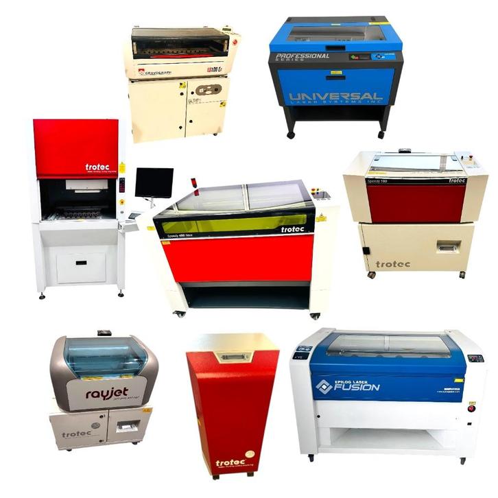 Suche Trotec Speedy,Epilog Cameo Zing, Gcc LaserPro Co2, Divers, Divers Autre, Enlèvement ou Envoi