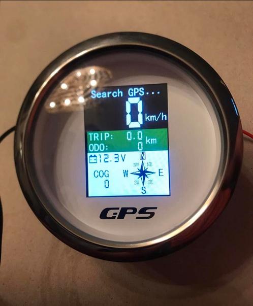 Snelheid Gps Voltmeter Kompas Boot Klok 12V, Watersport en Boten, Bootonderdelen, Nieuw, Ophalen of Verzenden
