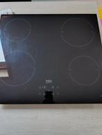 taque electrique beko, Elektronische apparatuur, Kookplaten, Ophalen, 4 kookzones, Zo goed als nieuw, Inbouw