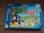 bambi puzzels disney, Kinderen en Baby's, Ophalen of Verzenden, 10 tot 50 stukjes, Zo goed als nieuw, 2 tot 4 jaar