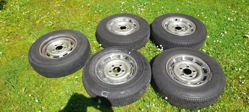 velgen met banden opel commodore oldtimer, Auto-onderdelen, Banden en Velgen, Banden en Velgen, Zomerbanden, 14 inch, 175 mm, Personenwagen