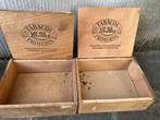 2 houten sigarenkistjes Wilde Havana Tabacos La Paz - h 6cm, Ophalen