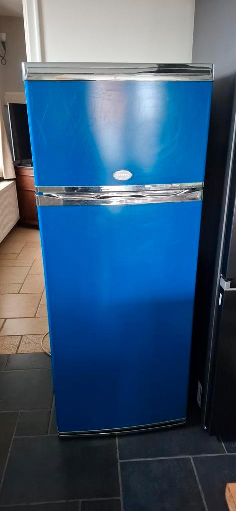 Blauwe Ariston vintage koelkast, Elektronische apparatuur, Koelkasten en IJskasten, Ophalen