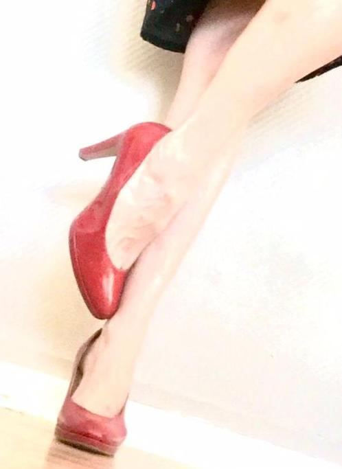 Gabor escarpins femme en cuir 42/8,5 (vernie/ talon 9,5cm), Vêtements | Femmes, Chaussures, Porté, Escarpins, Rouge
