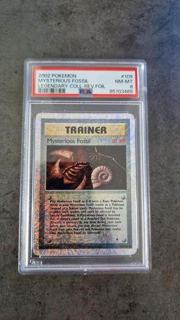 Mysterious Fossil Legendary Collection Reverse Holo PSA 8