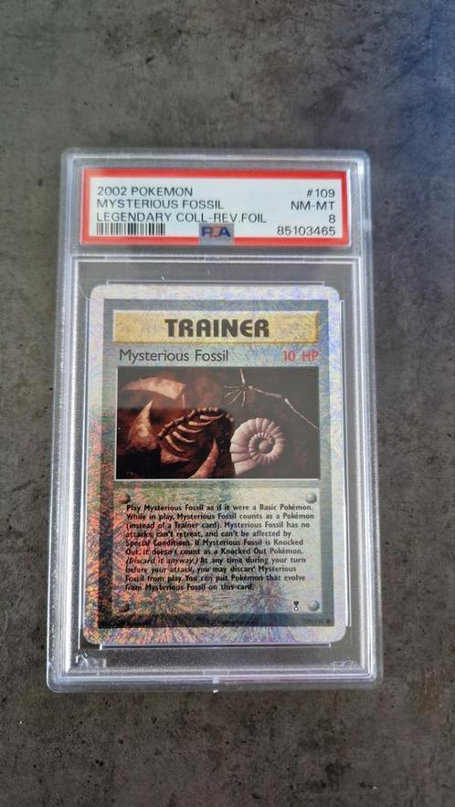 Mysterious Fossil Legendary Collection Reverse Holo PSA 8, Hobby & Loisirs créatifs, Jeux de cartes à collectionner | Pokémon