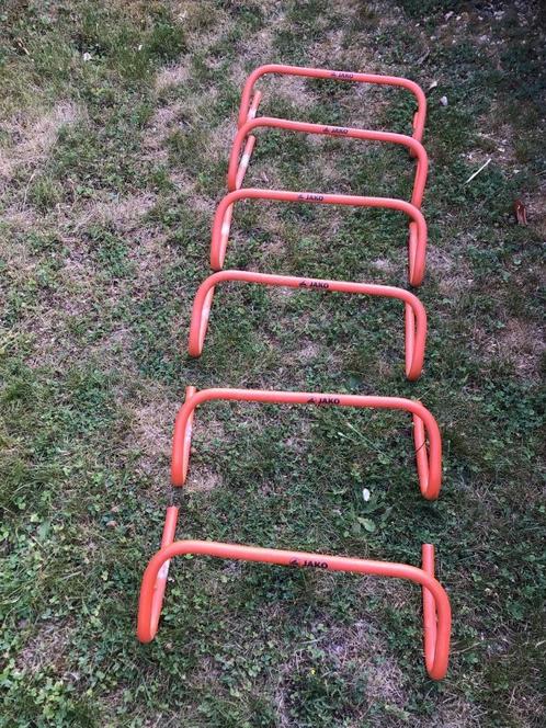 Lot de 6 haies d’entraînement, Sport en Fitness, Hoelahoeps, Gebruikt, Ophalen