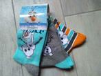 ✩ M31/34 - Nieuwe Set sokken Frozen 'olaf', Nieuw, Ophalen of Verzenden, Jongen, Sokken