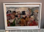 ingekaderde fotoprint van James Ensor, Antiek en Kunst, Ophalen of Verzenden