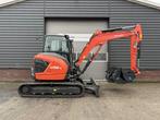 Kubota U56-5 minigraver NIEUW incl CW10 + 3 bakken, Zakelijke goederen, Machines en Bouw | Kranen en Graafmachines, Kubota Hol