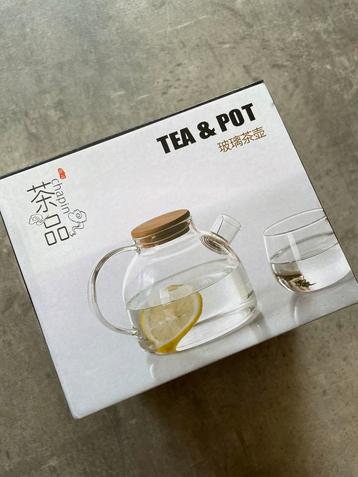 Théière en verre, Enlèvement ou Envoi, Neuf