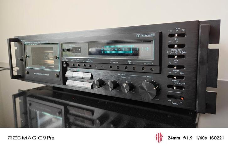 Nakamichi 682ZX Discrete Head Cassette Deck. Top conditie., Audio, Tv en Foto, Cassettedecks, Enkel, Ophalen of Verzenden