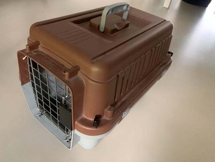 Kattenreismand voor zware katten - opent voor- en bovenaan, Dieren en Toebehoren, Transportboxen, Zo goed als nieuw, Ophalen