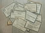 Verzameling Duitse WO1 rouwprenten, bidprenten, sterbebilder, Verzamelen, Verzenden, Landmacht, Overige typen