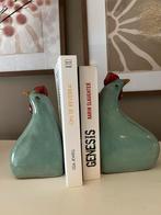 Serre livres poules céramique, Antiek en Kunst, Ophalen