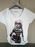 Zeer tof stijlvol T-shirt dames, Very Simple, NIEUW, Wit, Maat 42/44 (L), Nieuw, Very Simple
