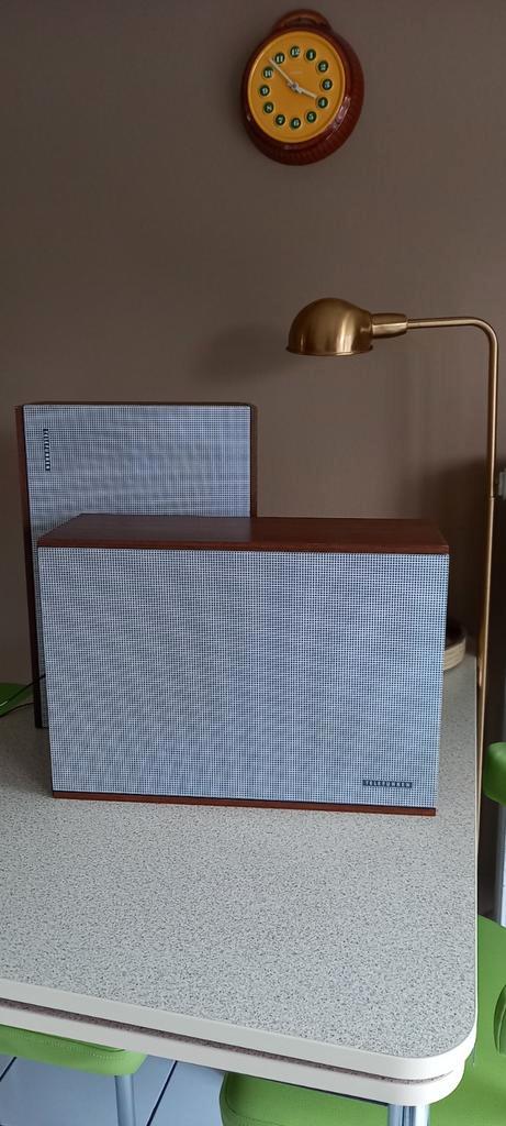 Telefunken L250 luidsprekers acusta reeks., Audio, Tv en Foto, Luidsprekerboxen, Gebruikt, Front, Rear of Stereo speakers, Minder dan 60 watt