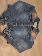 Jeans jas meisje mt 140, Ophalen of Verzenden, Zo goed als nieuw, Meisje, Jas