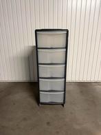 Kunststof kast met 5 laden, Ophalen, Zo goed als nieuw